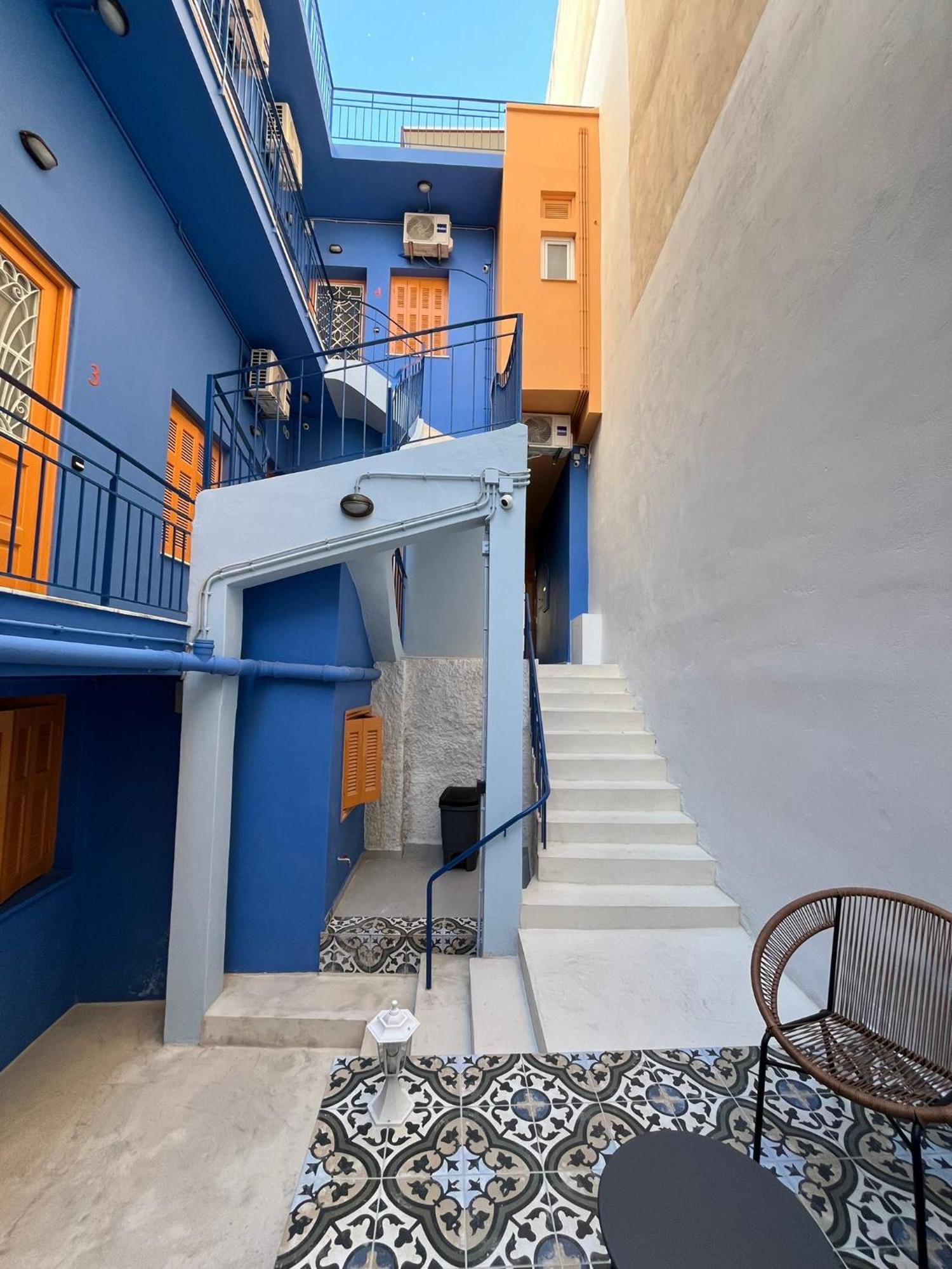 The Blue House Athens Atenas Exterior foto